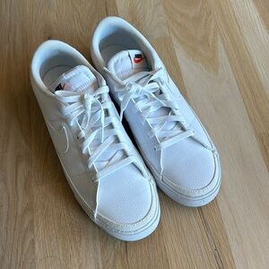 White Nike Court Legacy